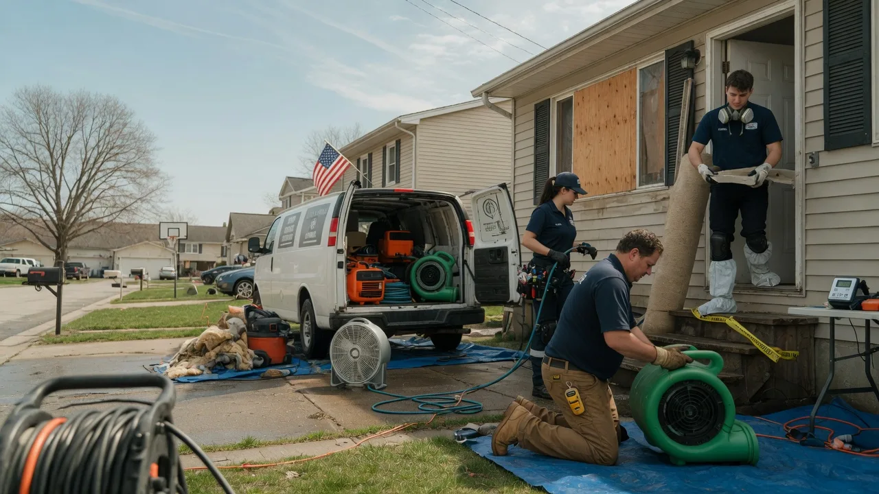 Water Damage Restoration in Lindsay, OK near me
